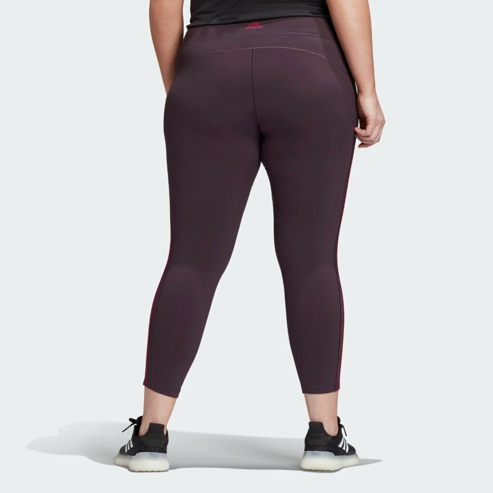 NEW adidas 3-Stripe Believe This 7/8 Plus Size - Picture 4 of 11